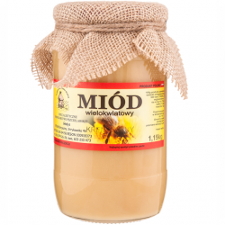 Miód wielokwiatowy kremowany 1,10kg