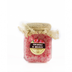 Żurawina w miodzie 370g