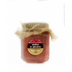 Malina w miodzie 370g