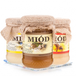 Zestaw miodów kremowanych 1,2kg