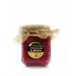 Czarna porzeczka w miodzie 370g