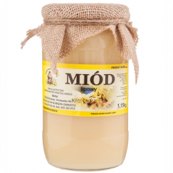 Miód lipowy kremowy 1,10kg